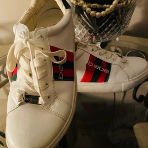 Bebe Logo Bling Sneaker